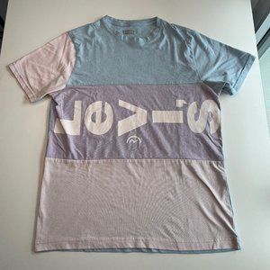 Levi's ~ Levi Strauss Pastel Colorblock T-Shirt Size Medium ~ Unisex Tee Shirt